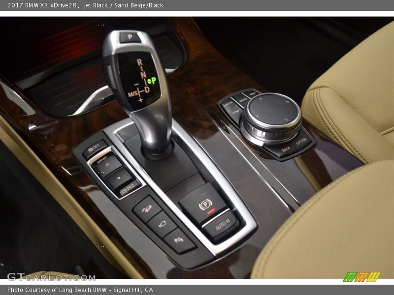Jet Black / Sand Beige/Black 2017 BMW X3 xDrive28i