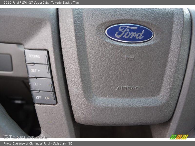 Tuxedo Black / Tan 2010 Ford F150 XLT SuperCab