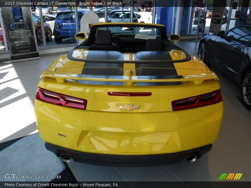 Bright Yellow / Jet Black 2017 Chevrolet Camaro LT Convertible