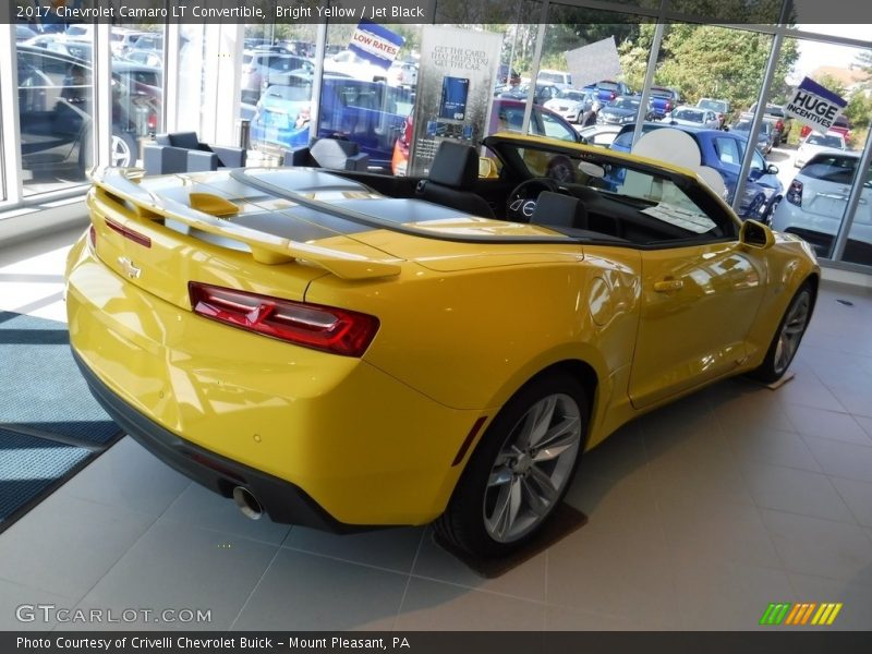 Bright Yellow / Jet Black 2017 Chevrolet Camaro LT Convertible