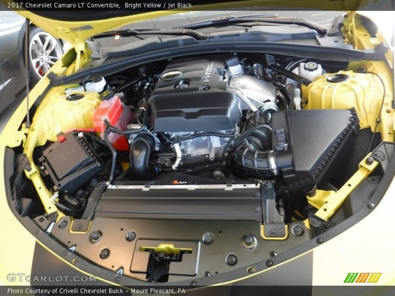  2017 Camaro LT Convertible Engine - 2.0 Liter Turbocharged DOHC 16-Valve VVT 4 Cylinder