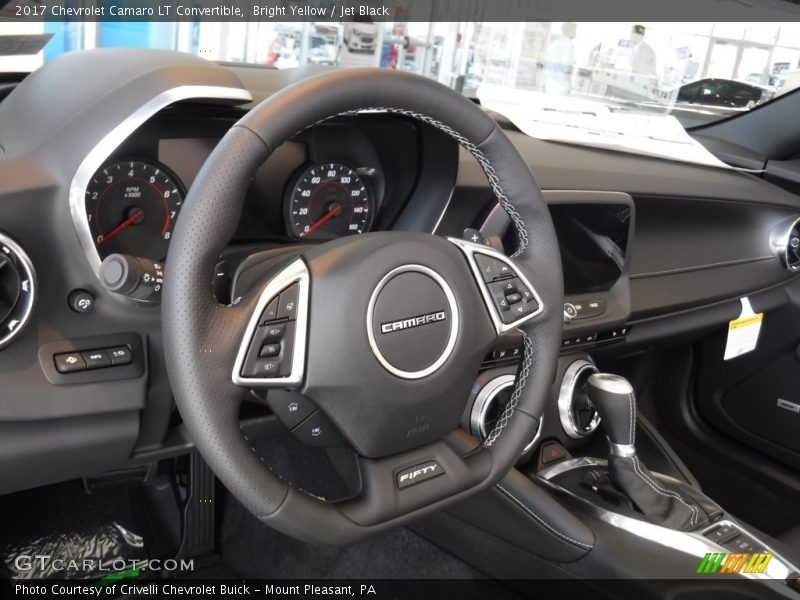 Dashboard of 2017 Camaro LT Convertible