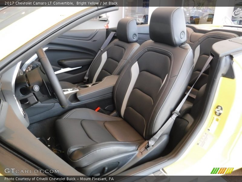 Front Seat of 2017 Camaro LT Convertible