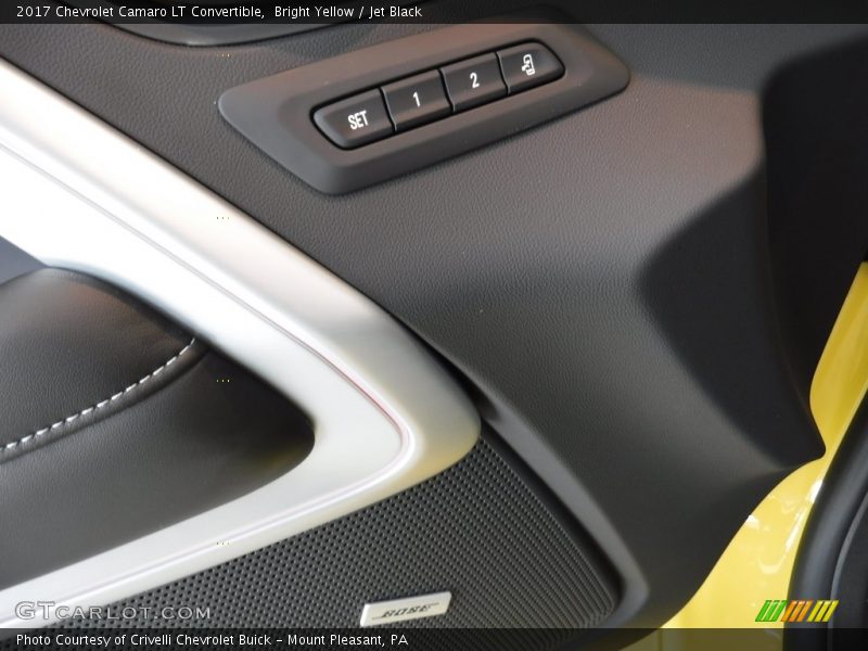 Bright Yellow / Jet Black 2017 Chevrolet Camaro LT Convertible