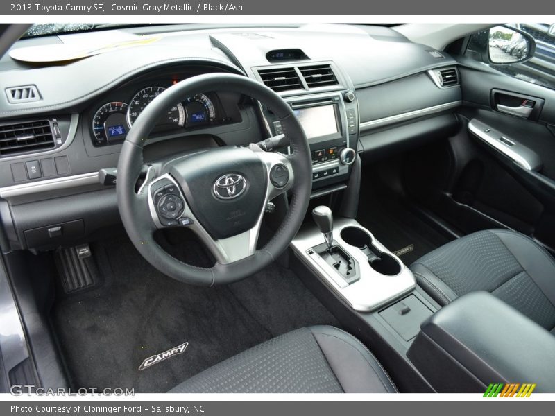 Cosmic Gray Metallic / Black/Ash 2013 Toyota Camry SE