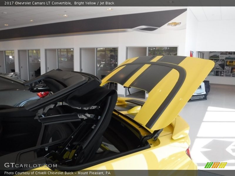 Bright Yellow / Jet Black 2017 Chevrolet Camaro LT Convertible