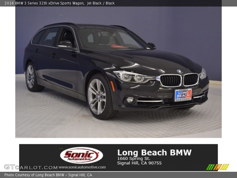 Jet Black / Black 2016 BMW 3 Series 328i xDrive Sports Wagon