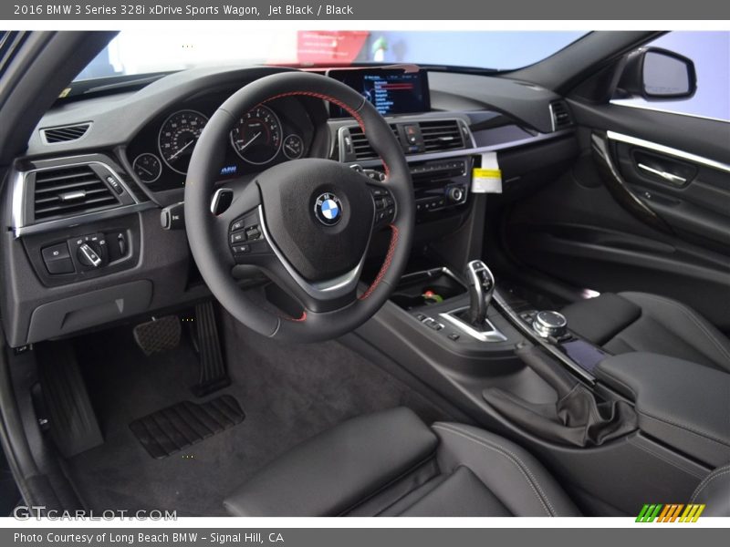  2016 3 Series 328i xDrive Sports Wagon Black Interior