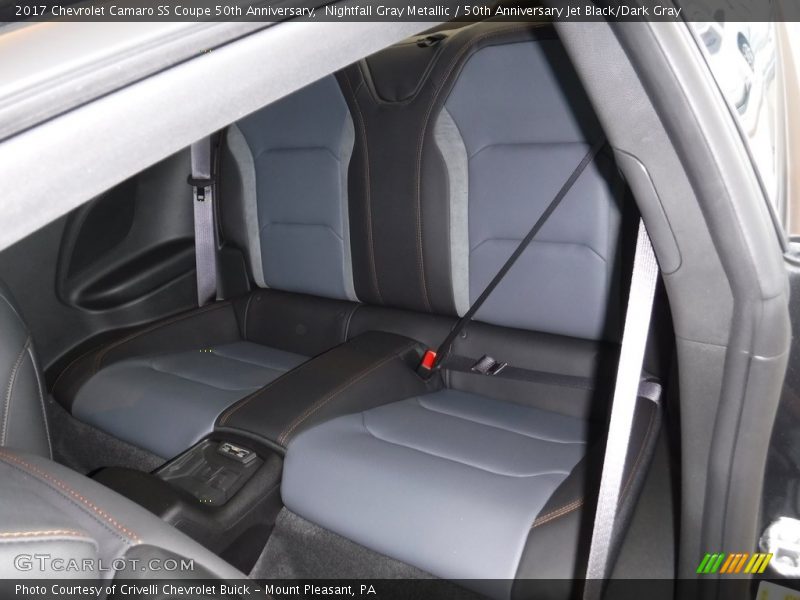 Rear Seat of 2017 Camaro SS Coupe 50th Anniversary