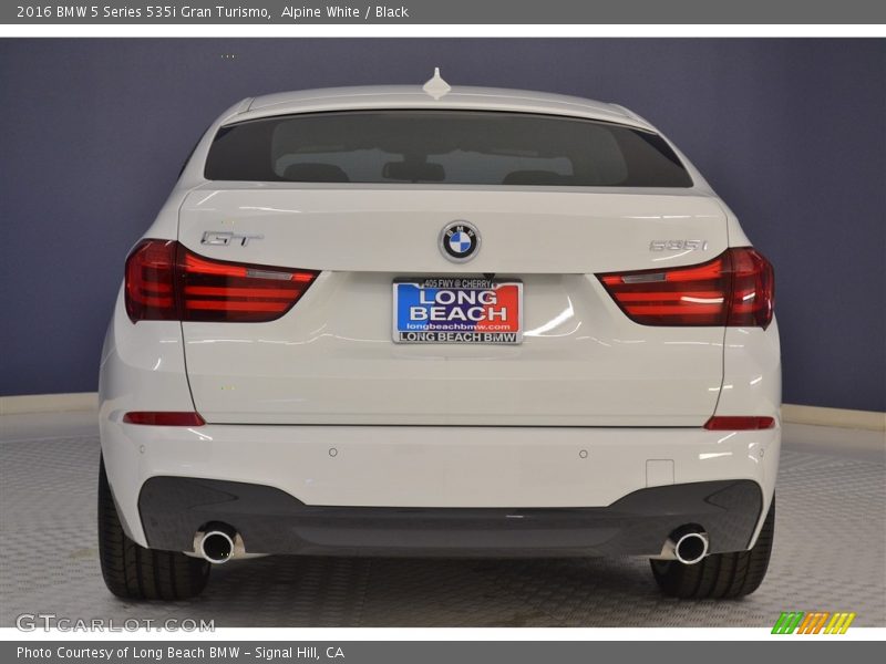 Alpine White / Black 2016 BMW 5 Series 535i Gran Turismo