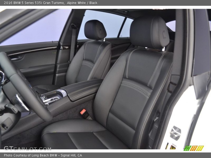 Alpine White / Black 2016 BMW 5 Series 535i Gran Turismo