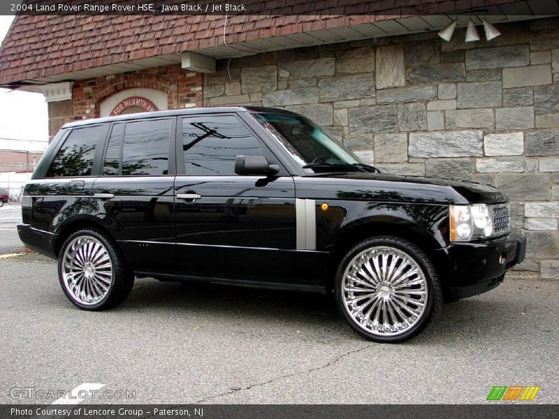 Java Black / Jet Black 2004 Land Rover Range Rover HSE