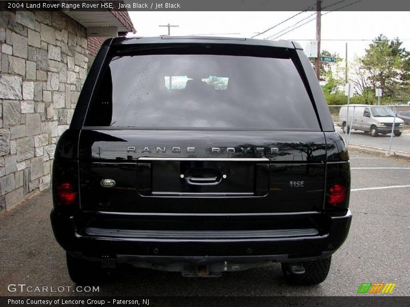 Java Black / Jet Black 2004 Land Rover Range Rover HSE
