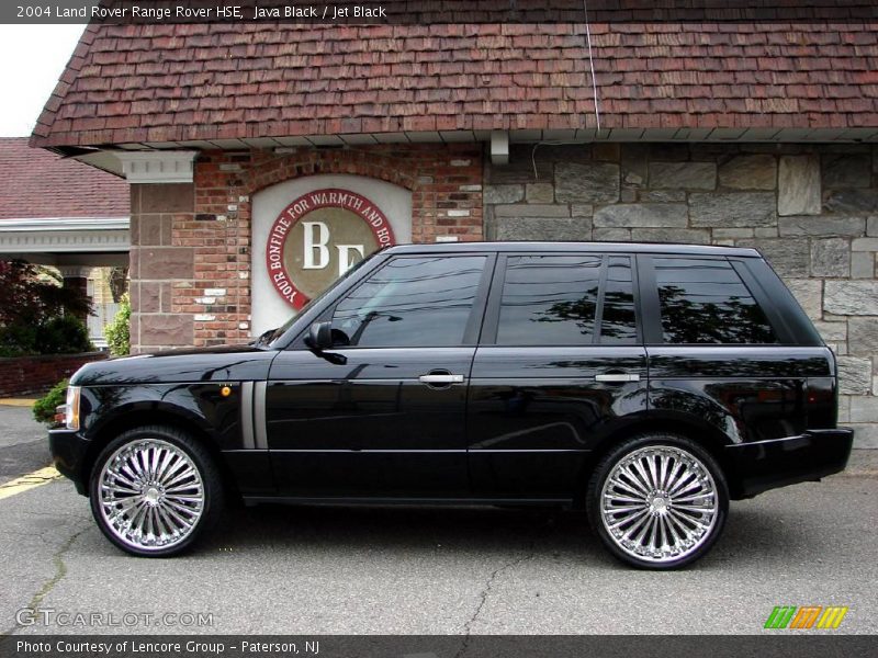 Java Black / Jet Black 2004 Land Rover Range Rover HSE