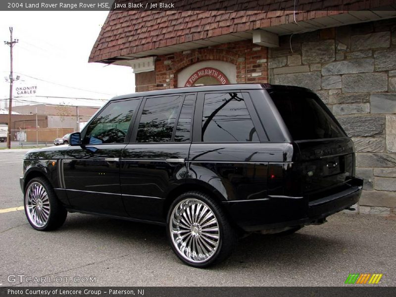 Java Black / Jet Black 2004 Land Rover Range Rover HSE