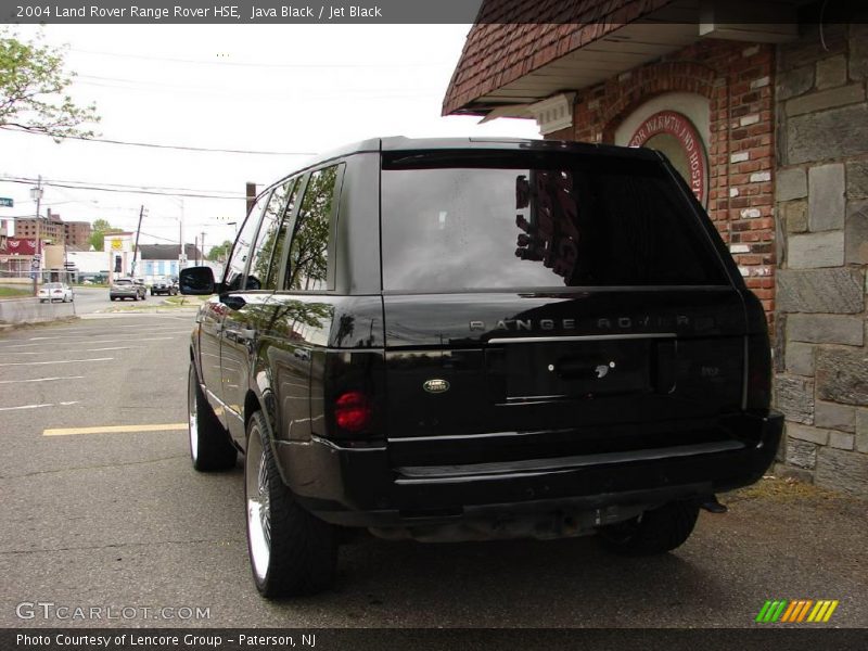 Java Black / Jet Black 2004 Land Rover Range Rover HSE