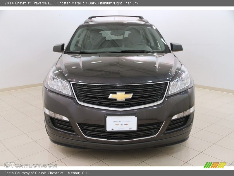 Tungsten Metallic / Dark Titanium/Light Titanium 2014 Chevrolet Traverse LS
