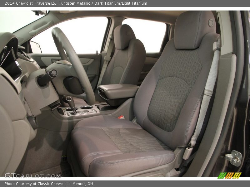 Tungsten Metallic / Dark Titanium/Light Titanium 2014 Chevrolet Traverse LS
