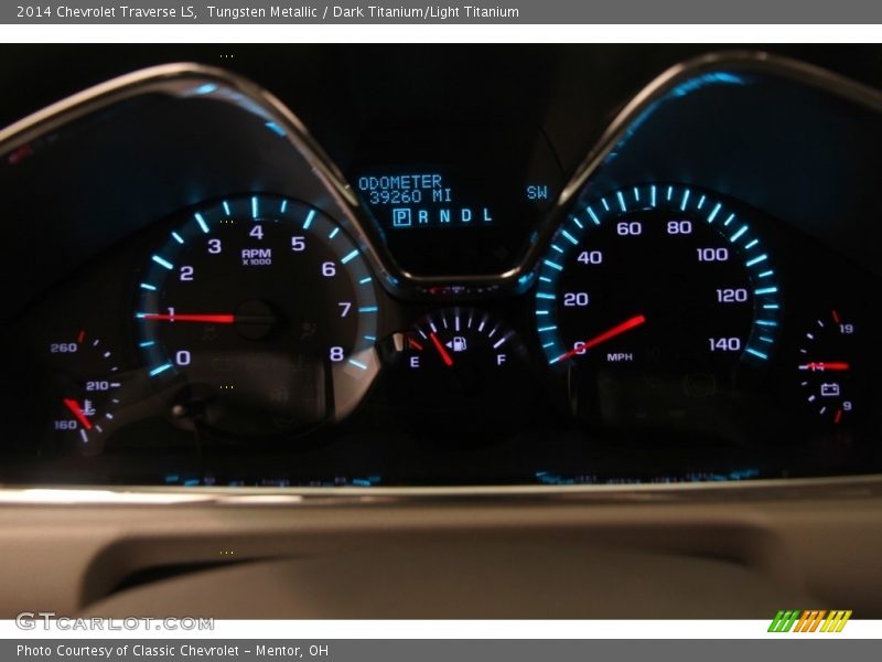 Tungsten Metallic / Dark Titanium/Light Titanium 2014 Chevrolet Traverse LS