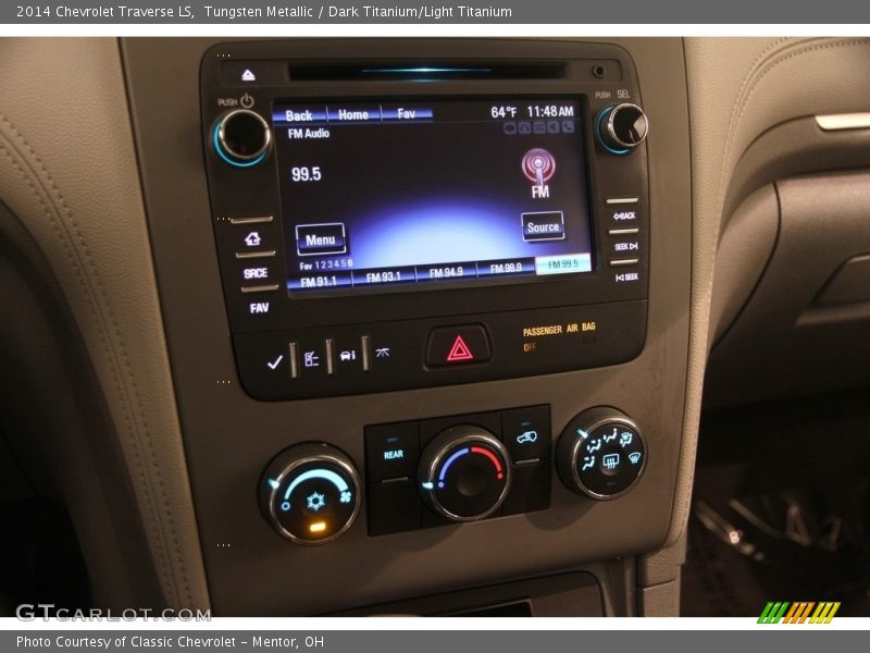 Tungsten Metallic / Dark Titanium/Light Titanium 2014 Chevrolet Traverse LS