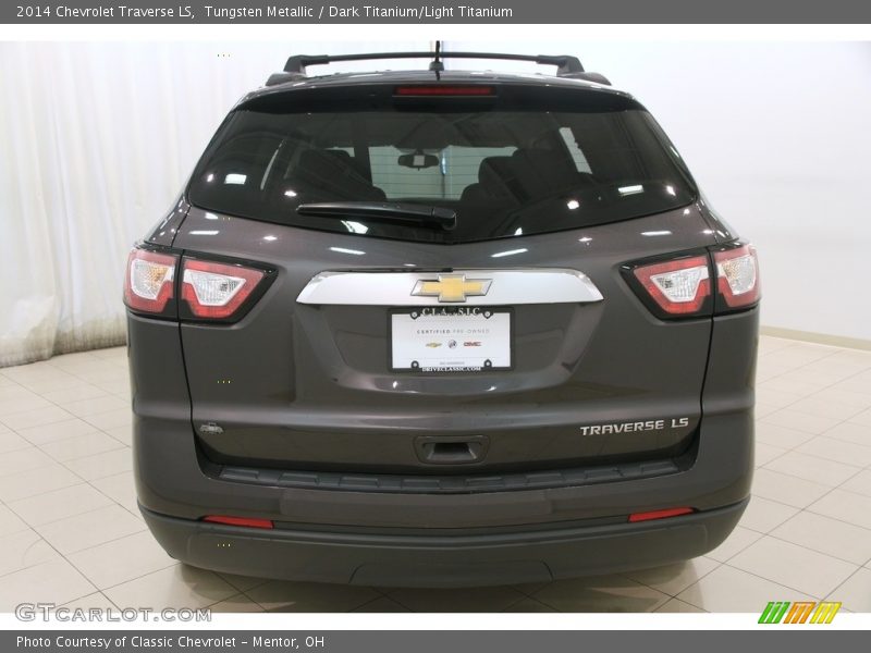 Tungsten Metallic / Dark Titanium/Light Titanium 2014 Chevrolet Traverse LS
