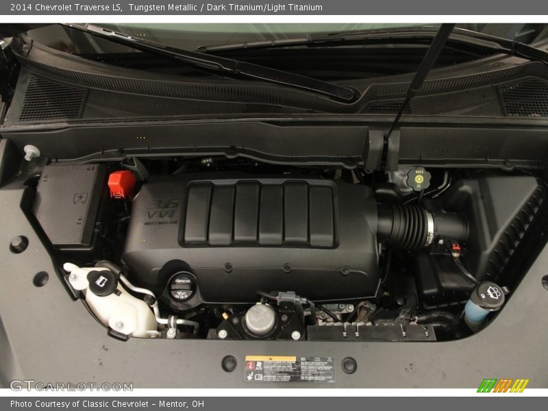 Tungsten Metallic / Dark Titanium/Light Titanium 2014 Chevrolet Traverse LS