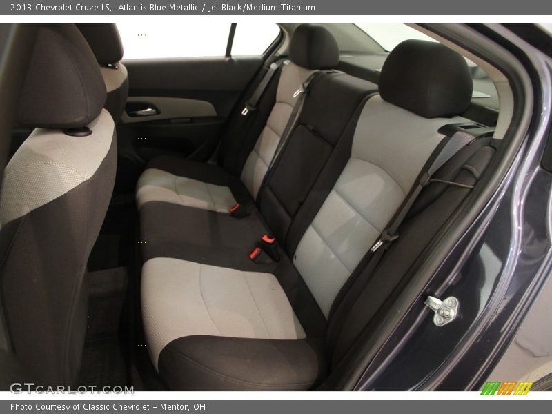 Atlantis Blue Metallic / Jet Black/Medium Titanium 2013 Chevrolet Cruze LS