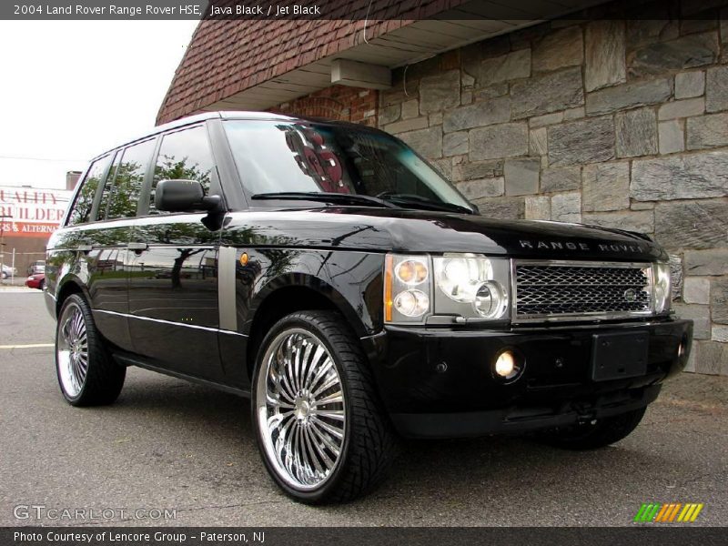 Java Black / Jet Black 2004 Land Rover Range Rover HSE