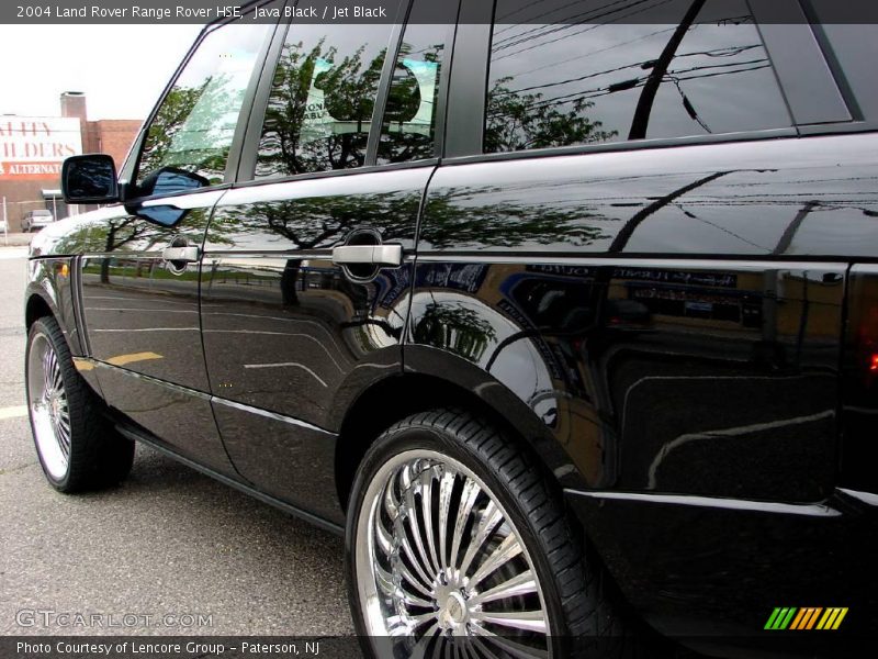 Java Black / Jet Black 2004 Land Rover Range Rover HSE