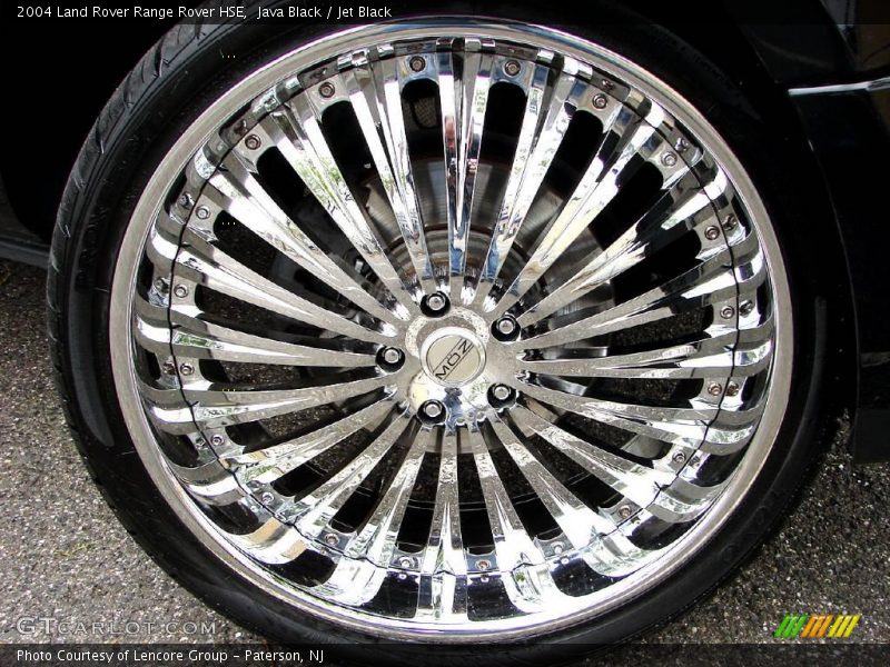 Java Black / Jet Black 2004 Land Rover Range Rover HSE