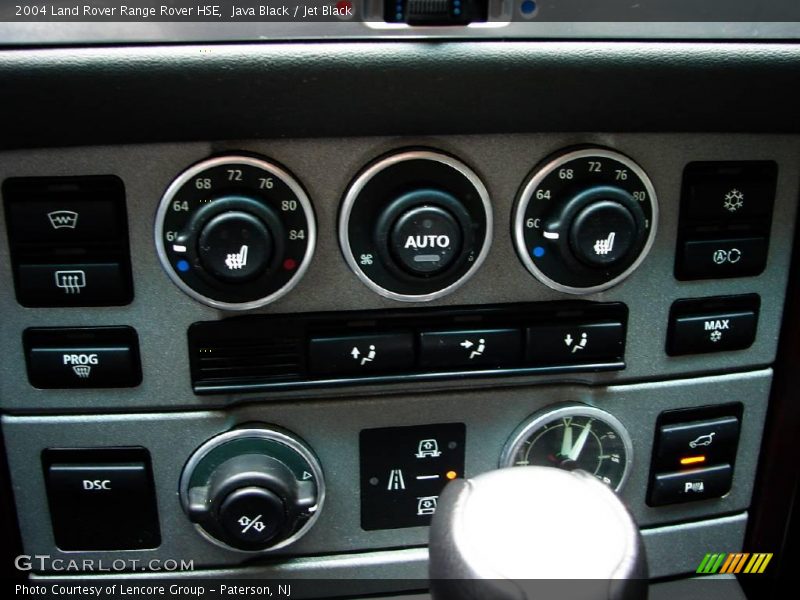 Java Black / Jet Black 2004 Land Rover Range Rover HSE