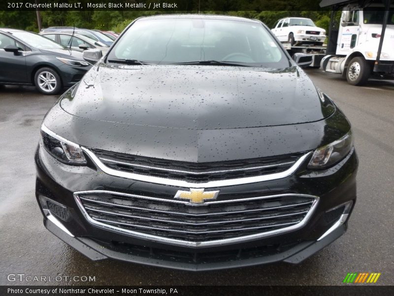 Mosaic Black Metallic / Jet Black 2017 Chevrolet Malibu LT