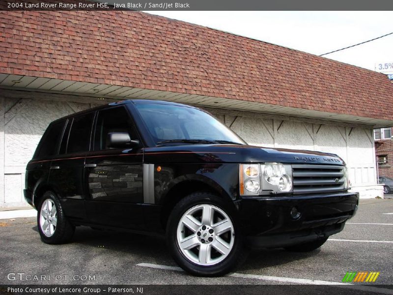 Java Black / Sand/Jet Black 2004 Land Rover Range Rover HSE