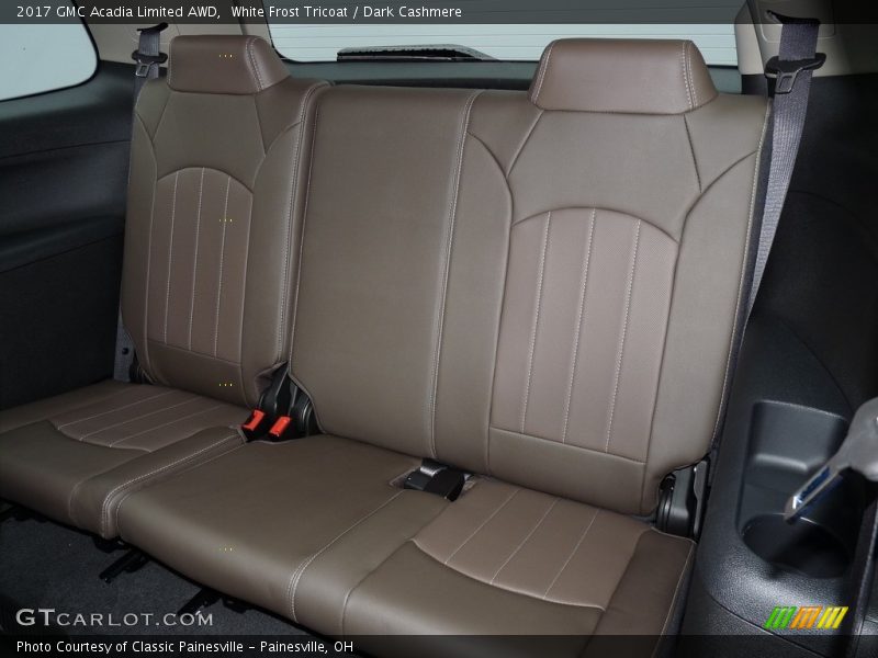 White Frost Tricoat / Dark Cashmere 2017 GMC Acadia Limited AWD