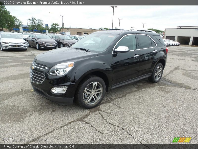 Black / Jet Black 2017 Chevrolet Equinox Premier AWD