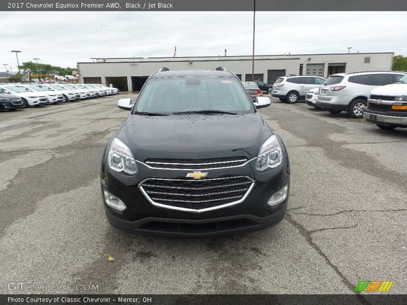 Black / Jet Black 2017 Chevrolet Equinox Premier AWD