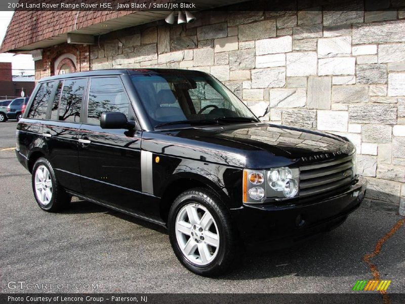 Java Black / Sand/Jet Black 2004 Land Rover Range Rover HSE