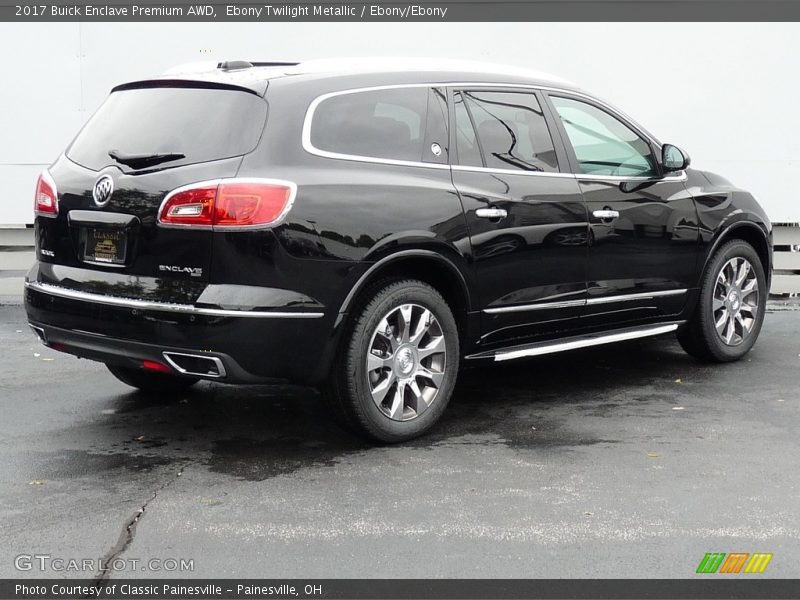 Ebony Twilight Metallic / Ebony/Ebony 2017 Buick Enclave Premium AWD
