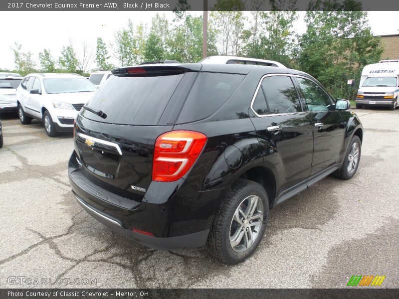 Black / Jet Black 2017 Chevrolet Equinox Premier AWD