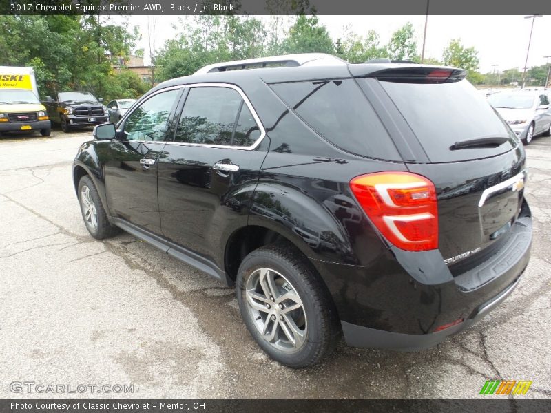 Black / Jet Black 2017 Chevrolet Equinox Premier AWD