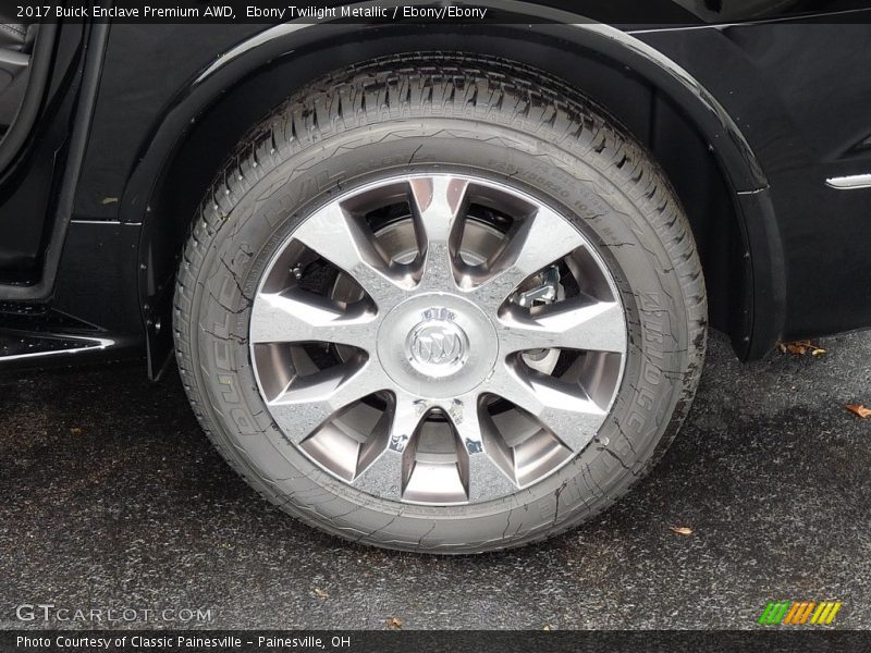 Ebony Twilight Metallic / Ebony/Ebony 2017 Buick Enclave Premium AWD