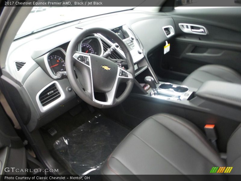 Black / Jet Black 2017 Chevrolet Equinox Premier AWD