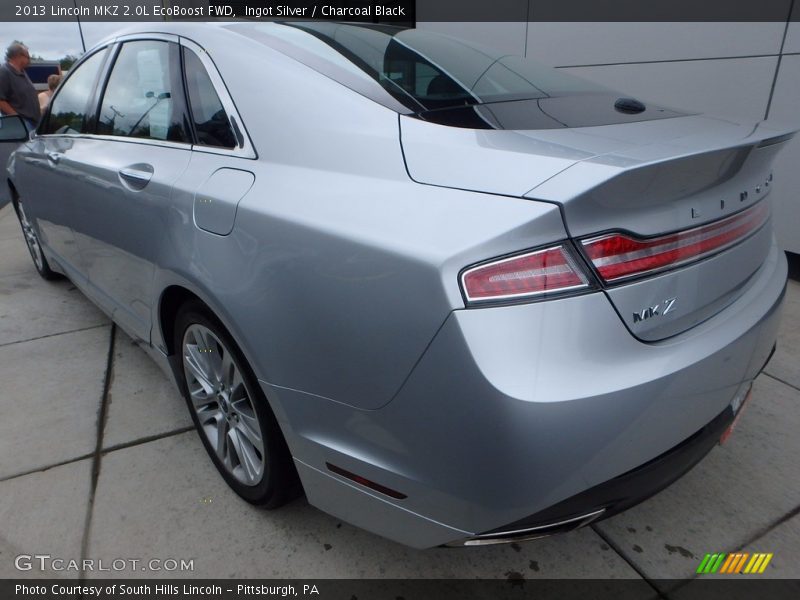 Ingot Silver / Charcoal Black 2013 Lincoln MKZ 2.0L EcoBoost FWD