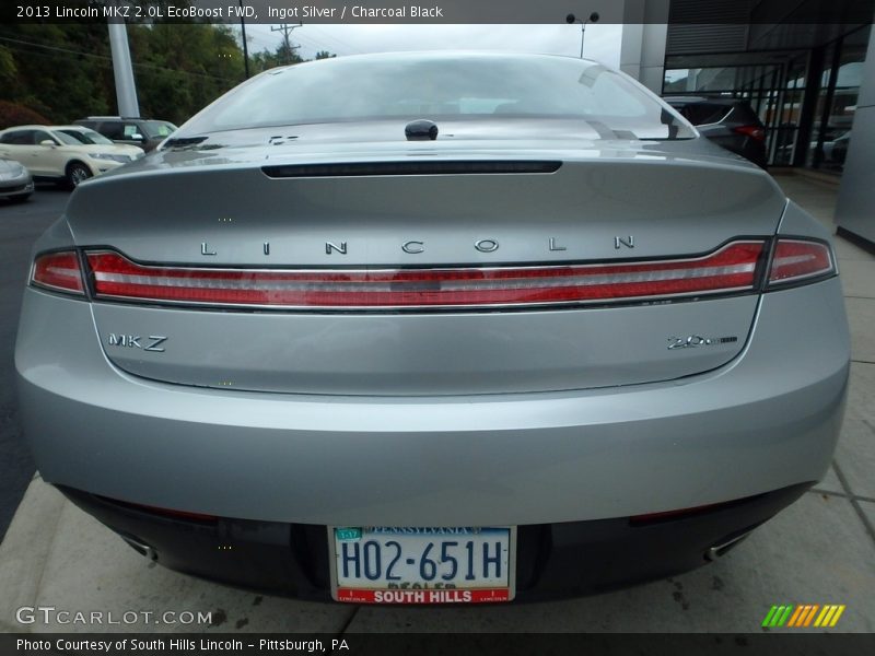 Ingot Silver / Charcoal Black 2013 Lincoln MKZ 2.0L EcoBoost FWD