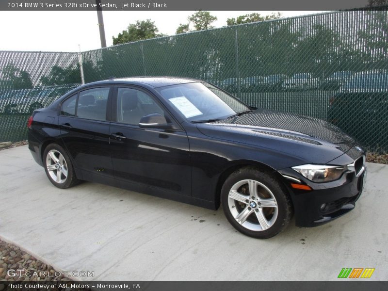 Jet Black / Black 2014 BMW 3 Series 328i xDrive Sedan