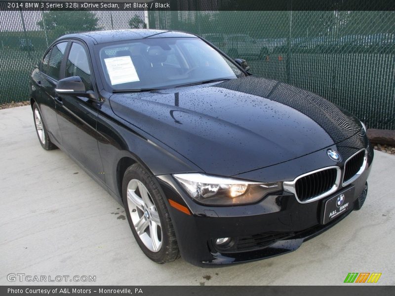Jet Black / Black 2014 BMW 3 Series 328i xDrive Sedan