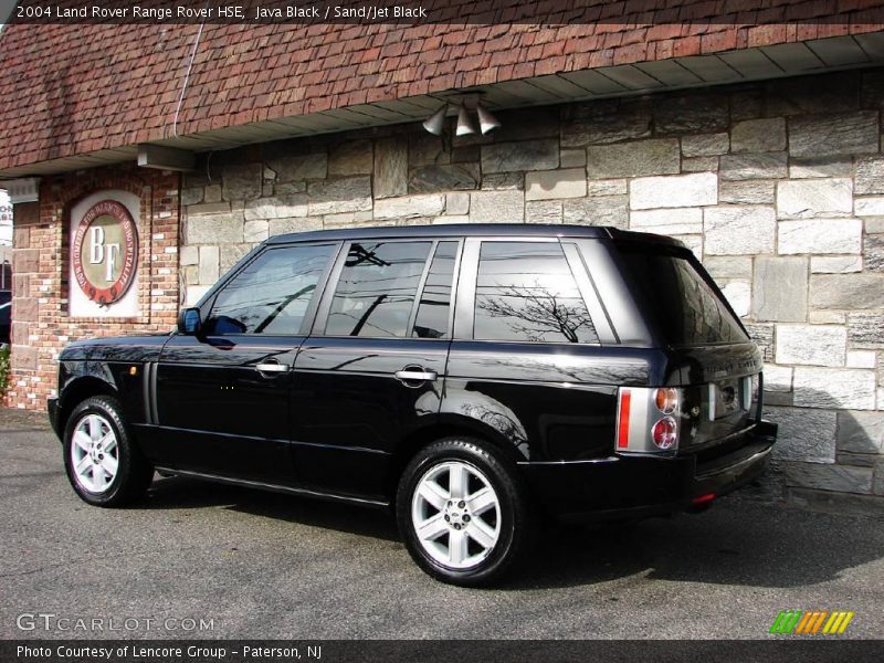 Java Black / Sand/Jet Black 2004 Land Rover Range Rover HSE