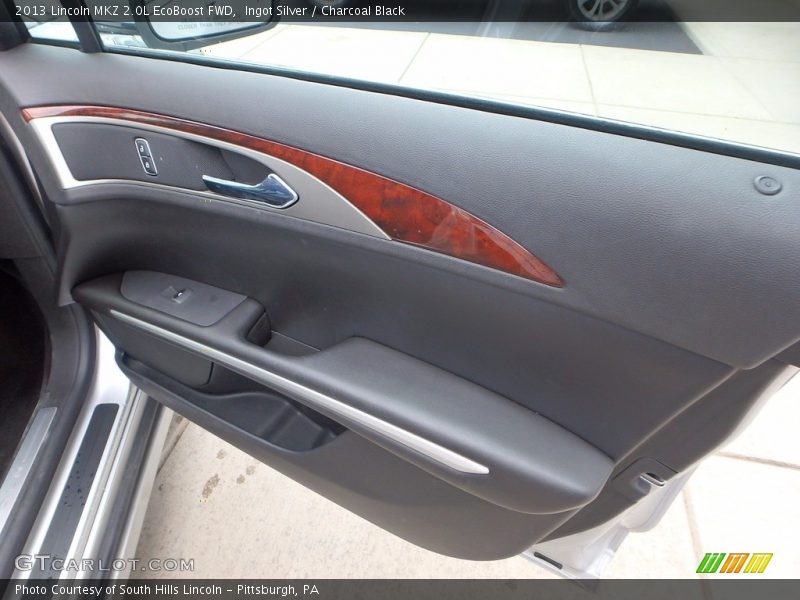 Ingot Silver / Charcoal Black 2013 Lincoln MKZ 2.0L EcoBoost FWD
