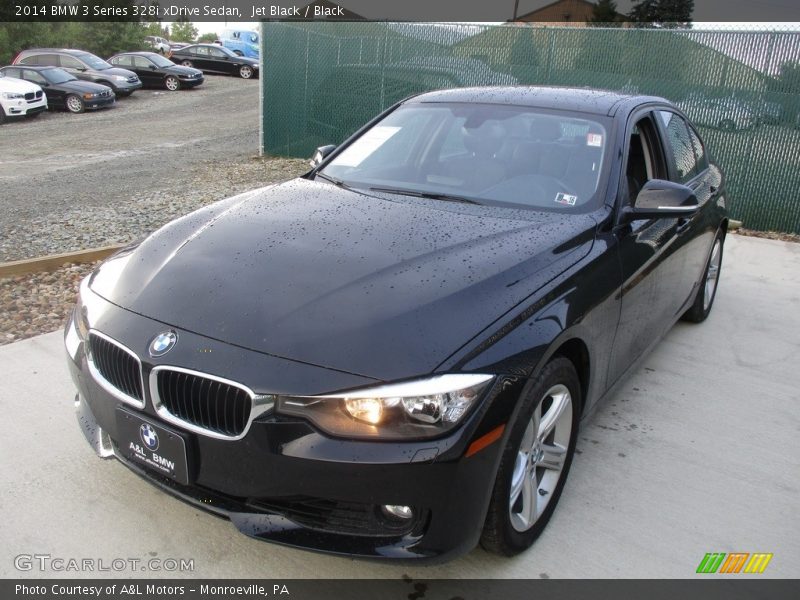 Jet Black / Black 2014 BMW 3 Series 328i xDrive Sedan