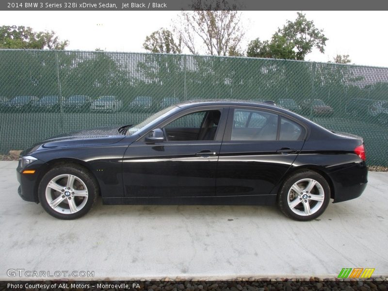 Jet Black / Black 2014 BMW 3 Series 328i xDrive Sedan